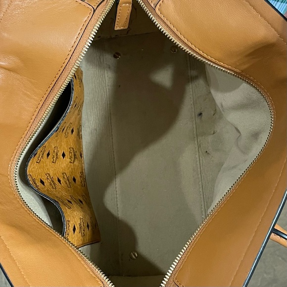 MCM Visetos Studded Shoulder Bag - Picture 10 of 15